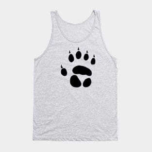 werewolf pawprint (no text) Tank Top